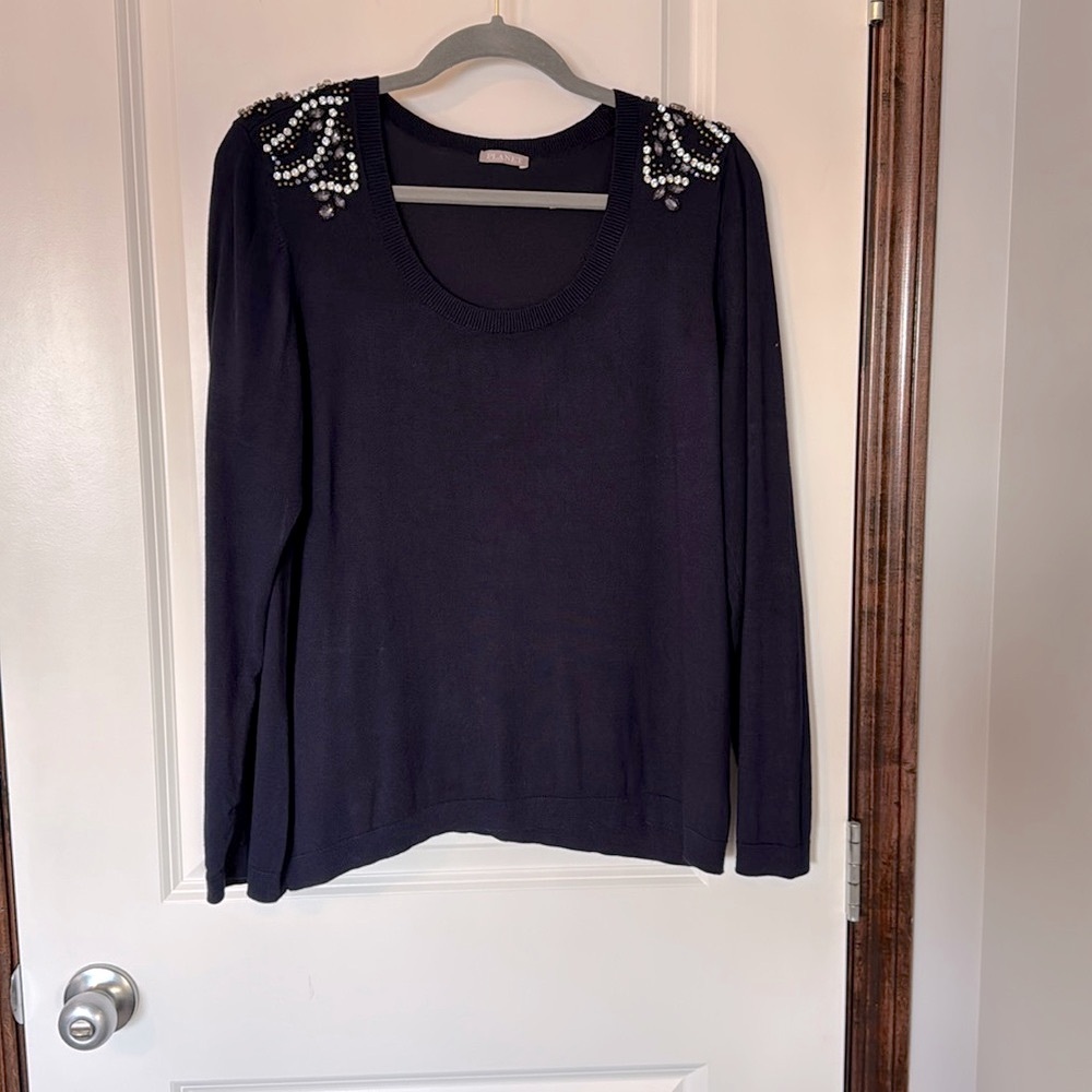 Planet Rhinestone Sweater